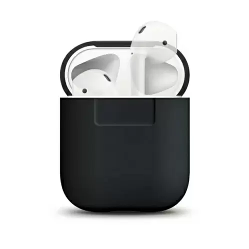 Чехол Elago Hang Wireless Case для AirPods, силикон, черный