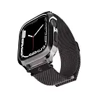 Чехол с ремешком SPIGEN Metal Fit Pro для Apple Watch (49/45/44 mm), темно-серый