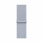 Watch SE 2024, 44 mm, алюминий серебристый, ремешок Textile Sport Loop, "голубое облако"