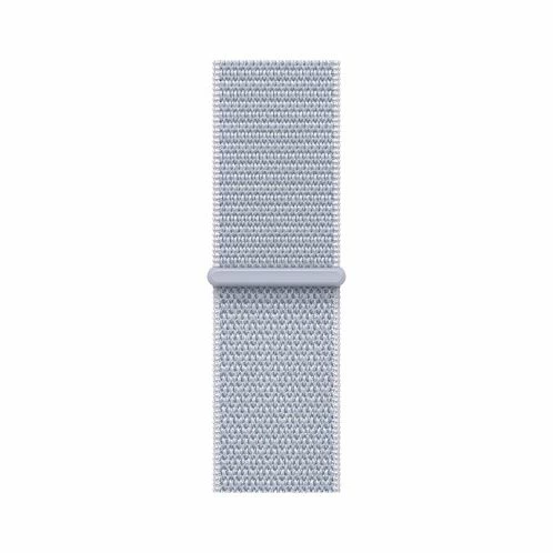 Watch SE 2024, 44 mm, алюминий серебристый, ремешок Textile Sport Loop, "голубое облако"