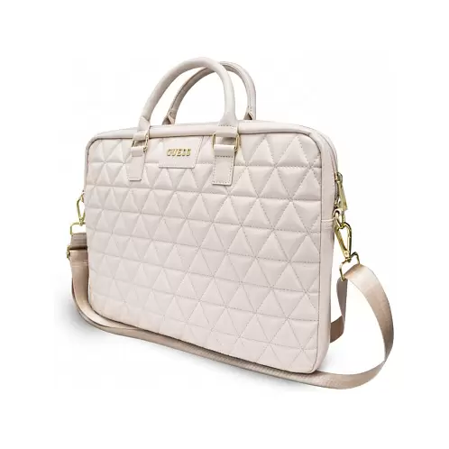 Сумка Guess для ноутбуков 15" Quilted Bag, розовый