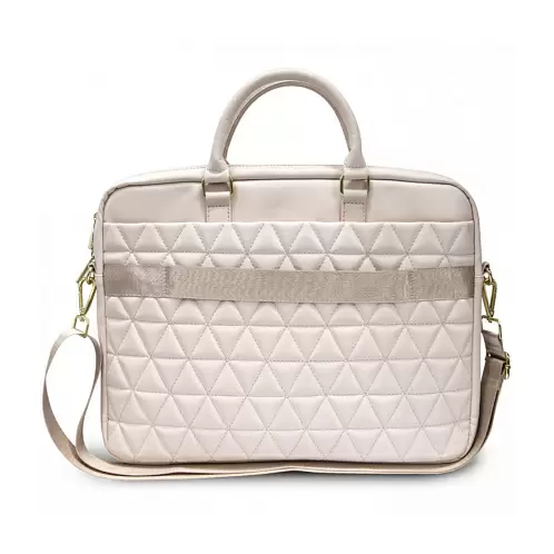 Сумка Guess для ноутбуков 15" Quilted Bag, розовый