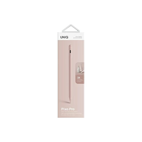 Стилус Uniq PIXO PRO Magnetic Stylus для iPad, с беспроводной зарядкой, розовый