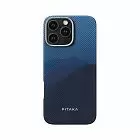 Чехол Pitaka StarPeak Tactile Woven для iPhone 16 Pro Max, Over The Horizon | синий