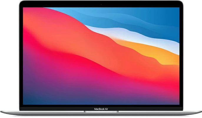 MacBook Air 13" (M1, 2020) 8 Гб, 256 Гб SSD, серебристый