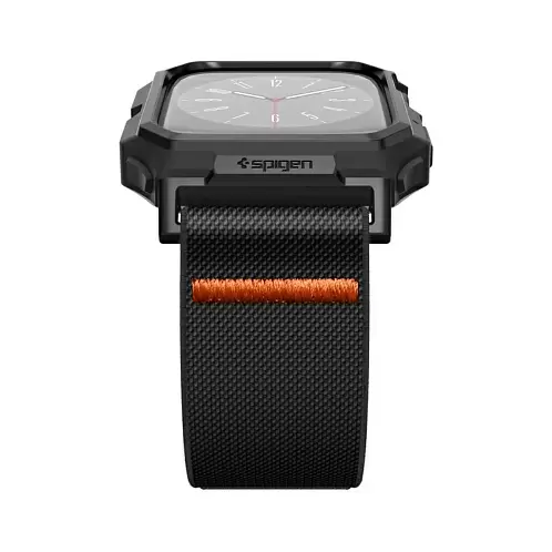 Чехол с ремешком SPIGEN Lite Fit Pro для Apple Watch (44/45 mm), черный