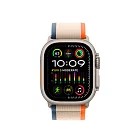 Watch Ultra 2, 49 mm, титан, Trail, оранжевого/бежевого, ремешок S/M