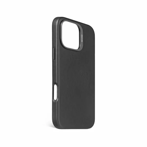 Чехол Decoded Leather Back Cover для iPhone 16 Pro Max, черный