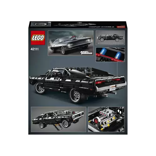 Конструктор LEGO Technic, Dom's Dodge Charger Доминика Торетто, (42111)