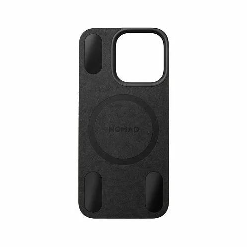 Накладка Nomad Magnetic Leather Back для iPhone 16 Pro, коричневый