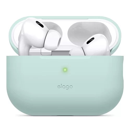 Чехол Elago Silicone case для AirPods Pro 2, мятный