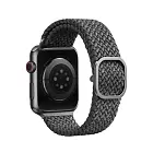 Ремешок Uniq ASPEN для Apple Watch 49/45/44/42 mm, плетеный, серый