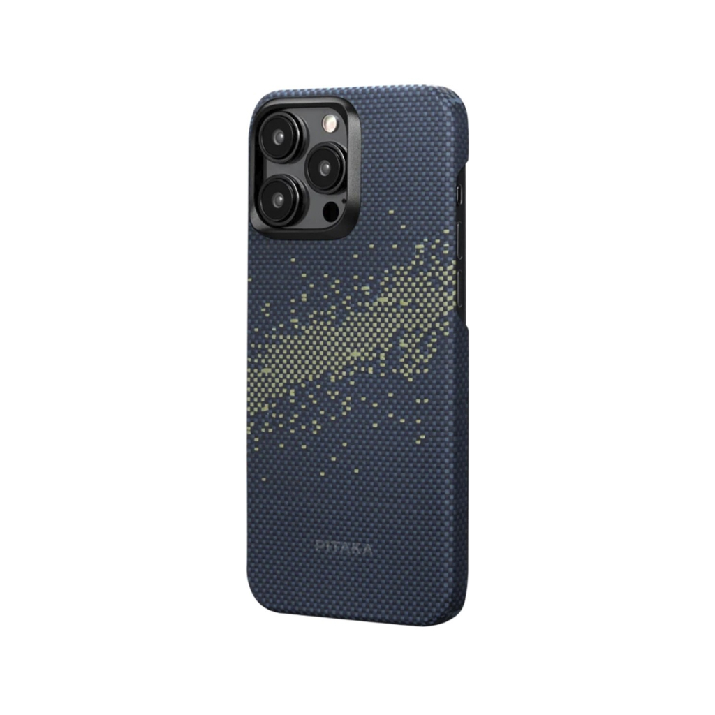 Купить Чехол Pitaka MagEZ Case 4 для iPhone 15 Pro, StarPeak - Milky Way,  кевлар, синий в Ступино в сети магазинов iShop