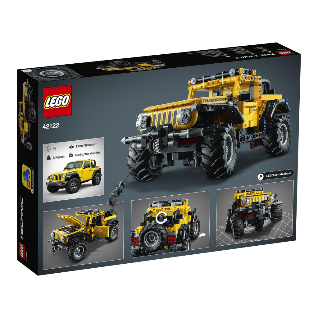 Купить Конструктор LEGO Technic, Jeep® Wrangler, (42122) в Ступино в сети  магазинов iShop