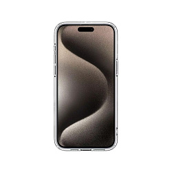 Чехол SPIGEN Ultra Hybrid Zero One (MagFit) для iPhone 15 Pro Max, прозрачный / серый