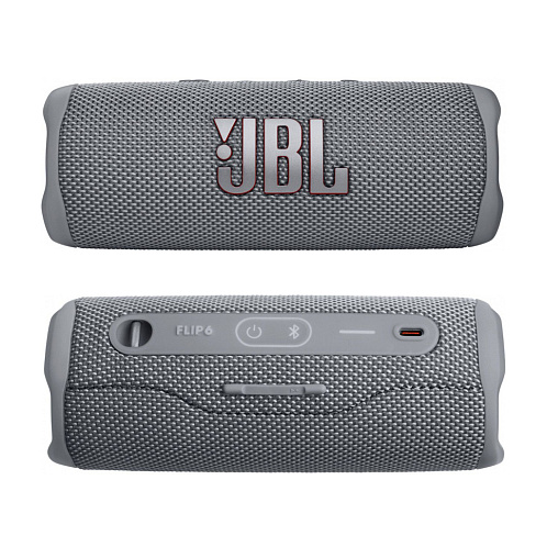 Портативная акустика JBL Flip 6, серый