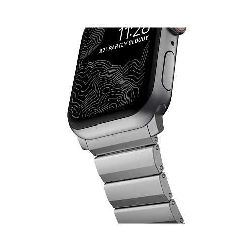 Ремешок Nomad Titanium Band для Apple Watch 44/45/49 mm