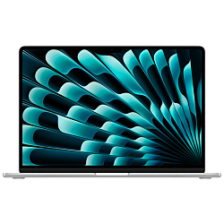 MacBook Air 15" (M3, 8C CPU / 10C GPU, 2024) 16 Гб, 512 Гб SSD, серебристый