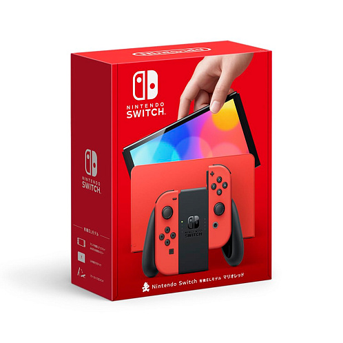 Портативная игровая консоль Nintendo Switch Oled, 64 Гб, Red | красный