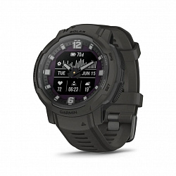 Умные часы Garmin Instinct Crossover Solar - Tactical Edition, черный