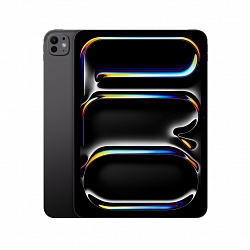 iPad Pro 11" (M4, 2024), Wi-Fi, 1 Тб, нанотекстурное стекло, "черный космос"