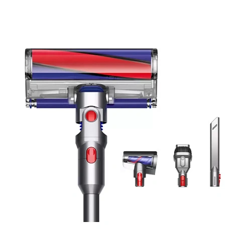 Пылесос портативный Dyson V8 Fluffy Extra silver, никель