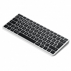 Беспроводная клавиатура Satechi Slim X1 Bluetooth Keyboard-RU, русская раскладка, серебристый