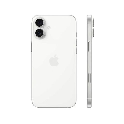 iPhone 16 Plus, 256 Гб, белый 1 Sim/eSim