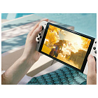 Портативная игровая консоль Nintendo Switch Oled, 64 Гб, White | белый