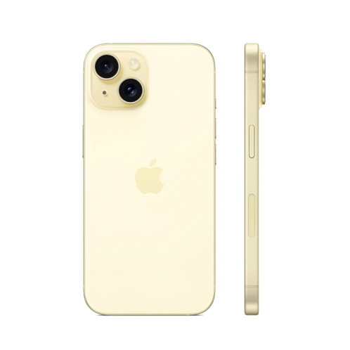 iPhone 15, 256 Гб, желтый 2 Sim 