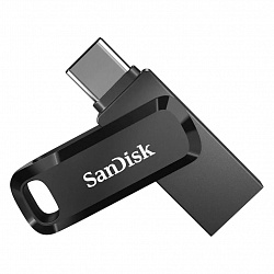 Флеш-накопитель SanDisk Ultra Dual Drive Go, 256 Гб, USB Type-C, черный